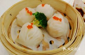 Lychee Shrimp Dumplings Royal