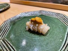 枪鱿鱼海胆寿司-鮨青(恒基名人购物中心店)