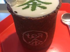 手工奶盖茶-茶是一枝花泡茶店