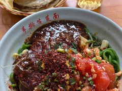 特色三合一-手擀菠菜面(西康路店)