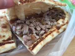 精品火烧（熏肘花）-宝光熏肉鞋底火烧(新街口店)