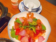 香菠咕噜肉-秋色客家菜(流塘店)