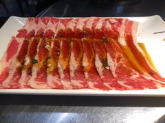 调味牛五花-韩聚屋韩国烤肉餐厅(新北万达店)