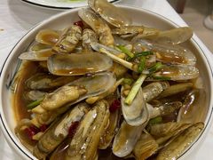 葱油爆炒蛏子-阿杰臻选海鲜饭店(普陀山店)