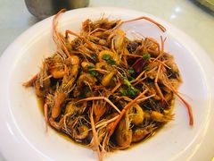 美极鲜爆炒河虾-上海阿潘舟山海鲜店(东宝兴路店)
