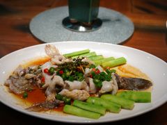 青花椒蒸笋壳鱼-猪肉婆私房菜(容桂总店)
