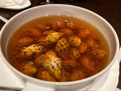古越陈酿煮花螺-杭州西子湖四季酒店·金沙厅