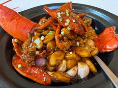 波士顿龙虾炒年糕-玫瑰厅上海菜(兴国路店)