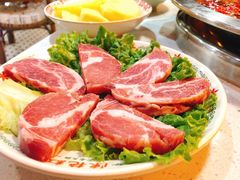又大又厚的老肉片-陈艳红火锅菜·冒菜(簋街店)