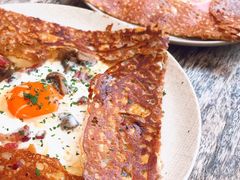 巴黎火腿鸡蛋芝士蘑菇可丽饼-RAC BAR(安福路店)