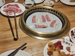 -韩京炭火烤肉自助料理(柯桥万达店)