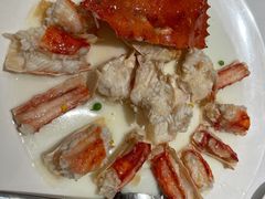 花雕蛋白蒸深海阿拉斯加蟹-北京厨房(SKP店)
