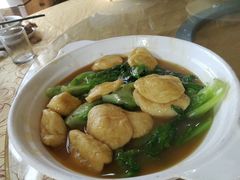 生菜扒乐从鱼腐-水乡人家私房菜(逢简店)