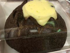 火山爆发黑黑包-LELECHA乐乐茶(上海五角场万达广场店)