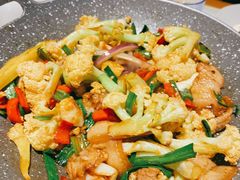 干锅花菜-姜君·千岛湖鱼头馆(浦东大道店)