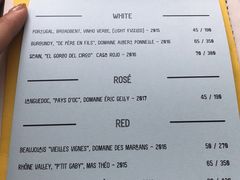 菜单-RAC BAR(安福路店)