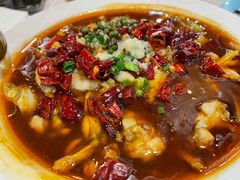 水煮口水牛蛙-渔意楼·驰名沙田乳鸽(五羊旗舰店)