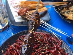 烤蚕蛹-马海涛牛肉串(领汇广场店)