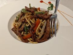 黑椒牛肉炒意面-金贝儿(嘉陵路店)