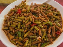 豇豆鸭肠-黄牛肉馆·皖南土菜