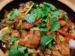 潮汕酸菜啫牛肉-南拳十三姨·潮汕砂锅粥·粤菜(西单大悦城店)