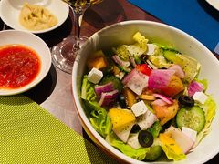 希腊色拉-香格里拉鱼跃地中海西餐厅·牛排披萨