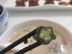 捞汁秋葵-三义和酒楼(千佛山店)