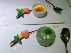 抹茶慕斯-橘洲1910花园江景西餐厅