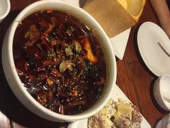 海鲜毛血旺-绿茶餐厅(华联万柳店)