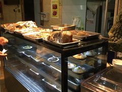 面包甜点陈列柜-罗胖子面馆(西关店)