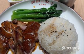 Roast Meat Double Combo Rice