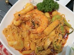 海鲜炒年糕-青松馆韩国料理(香港中路佳世客店)