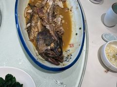 -海派美食·家宴海鲜青岛菜·石锅鲽鱼头(东方城店)