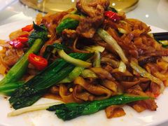 雪花牛肉炒河粉-顺丰国宴(工业博物馆店)