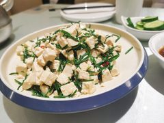 沙葱拌豆腐-宁夏国强手抓羊肉·清真菜(未央路凤三店)
