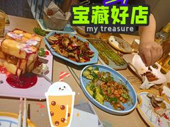 老醋六样-街角等你.大连海鲜烧烤.经典铁板海鲜串(西安路店)