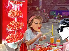 -龙巢盱眙龙虾·牛蛙·烧烤宵夜(八卦岭店)