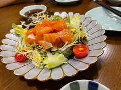 三文鱼沙拉-傑·料理·海鲜放题(佛山文华荟店)