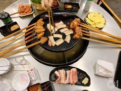 -彝人部落火盆烧烤(原内环足球场店)