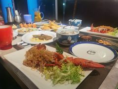 黄金烧九节虾-極上萬膳·日料放题(海岸城店)