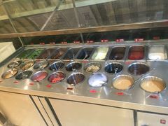 自助调料区-新辣道鱼火锅(航天万源店)