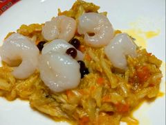 蟹粉河虾仁-新光酒家·河豚·海鲜·蟹料理(浦东店)