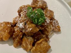 雪花糖醋里脊-绿茶餐厅(布吉万象汇店)