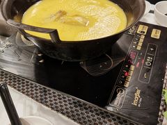 -鲜入围煮花胶鸡海鲜火锅