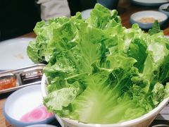 -明洞阿姨·韩式酱蟹烤肉·创意料理(三元桥店)