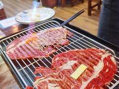 铺天盖地顶级澳牛肉火焰寿司-仙隐小鹿中華の日料(正弘城店)