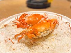 奄仔蟹盐焗-新荣记(西溪湿地店)