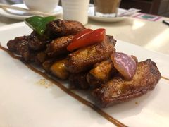 烧汁鸡腿菇鸡翅-和平馆·地道港澳茶餐厅(西门口店)