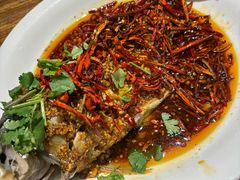 蒜爆鱼-百味地锅鸡(夹河西街店)