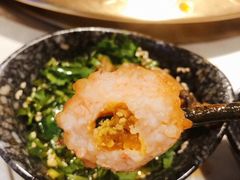 干贝咸蛋黄虾滑-哥老官重庆美蛙鱼头(龙湖杭州金沙天街店)
